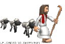 jesusleadingflockofsheepsmileyem Discord Emoji