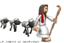 jesusleadingflockofsheepsmileyem