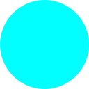 Cyan cyan Discord Emoji