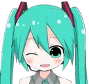 MikuWink4 Discord Emoji