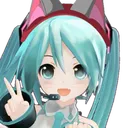 MikuPeace Discord Emoji