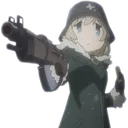 Yuuri_AimingGun Yuuri_AimingGun