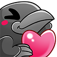 CrowLove Discord emoji