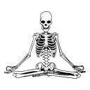 meditatingskeleton