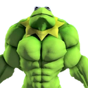 KermitBuffHuge Discord emoji