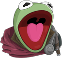 KermitShout2 Discord emoji