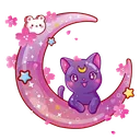 kittymoon Discord Emoji