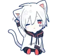 NekoRaiseHand Discord Emoji