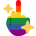 lgbtmiddlefinger