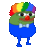 PepeClownDance Discord Emoji