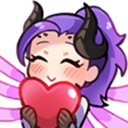 purple_girllove Discord emoji