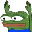 Pepe Hands Up pepehandsup Discord Emoji