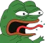 Pepe Scream pepescream Discord Emoji