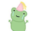 frog_party Discord emoji