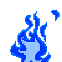 FlammeDunkelBlau animated emote - OnlyGaming | Social & Chill