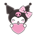 heart_kuromi Discord emoji
