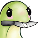NessyWithKnife Discord emoji