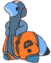 NessyWattsonBlue Discord emoji