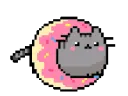 Pusheen_pixel_donut Pusheen_pixel_donut