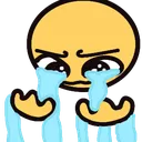 Sobbing Sobbing Discord Emoji