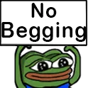 nobeggingpepe Discord Emoji