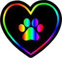 DogsOfDiscord_2_PawHeartBlack Discord emoji