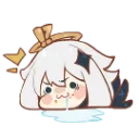 Paimon Hungry Discord Emoji