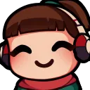 LofiGirlSmile Discord Emoji