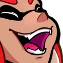 laughing