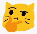 BlobCatThinking Discord Emoji