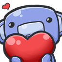 WumpusHeart Discord emoji