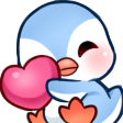 penguin_heart Discord emoji