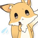 FD_fox_think Discord emoji
