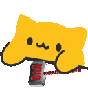 meow_bongo_ban Discord emoji
