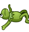KermitCartoonFloor Discord emoji
