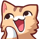 1 Catlaugh Discord Emoji