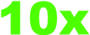 10x