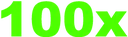 100x