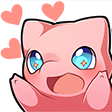 pkde_0151_mew_love_hype_begeiste Discord emoji