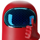 AU_amongusthanks Discord emoji