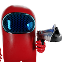 AU_amonguspointgun Discord emoji
