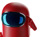 AU_amongusthink Discord Emoji