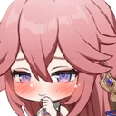 YaeBlush Discord emoji