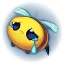 Bee Sad Emote Discord Emoji