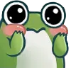 froggiflushed Discord Emoji