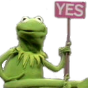 KermitSignYes Discord emoji
