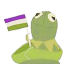 KermitPride_Gqueer Discord emoji