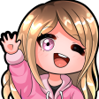 34_BLGirlWave_XZoneOnlyDNS Discord emoji