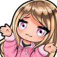 38_BLGirlWave_XZoneOnlyDNS Discord emoji