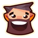 grinning